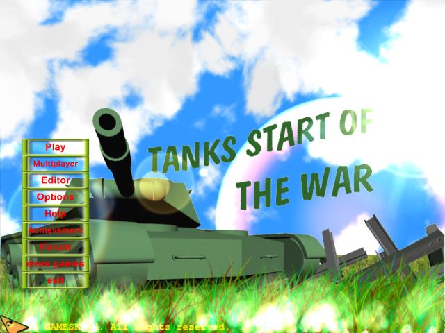 SoftFreeWay Tanks Start Of The War